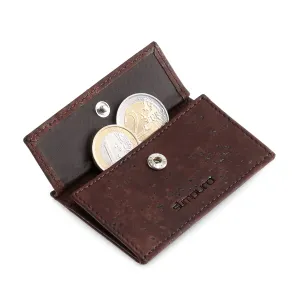 Slimpuro Coin Pocket, kieszeń na monety z ochroną kart RFID, do cienkich portfeli ZNAP 8 i 12, na zatrzask #330412