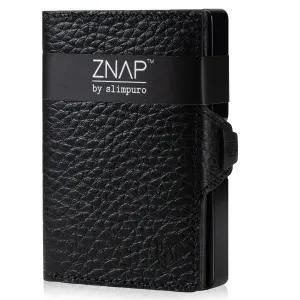 Slimpuro ZNAP, płaski portfel na 8 kart, kieszonka na monety, 8,9 x 1,5 x 6,3 cm (szer x wys. x gł.), ochrona RFID #450901