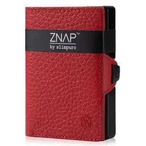 Slimpuro ZNAP, płaski portfel na 8 kart, kieszonka na monety, 8,9 x 1,5 x 6,3 cm (szer x wys. x gł.), ochrona RFID #491336