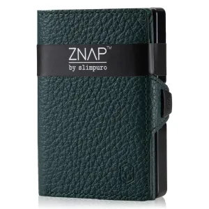 Slimpuro ZNAP, płaski portfel na 12 kart, kieszonka na monety, 8,9 x 1,8 x 6,3 cm (szer x wys. x gł.), ochrona RFID #93312