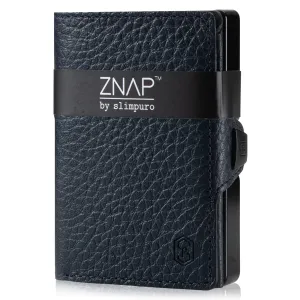 Slimpuro ZNAP, płaski portfel na 12 kart, kieszonka na monety, 8,9 x 1,8 x 6,3 cm (szer x wys. x gł.), ochrona RFID #93307