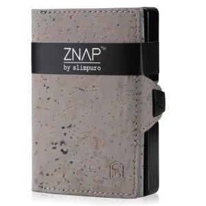 Slimpuro ZNAP, cienki portfel, 12 kart, kieszonka na monety, 8,9 x 1,8 x 6,3 cm (szer. x wys. x gł.), ochrona RFID #93314