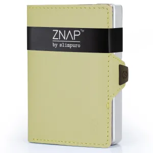 Slimpuro ZNAP, płaski portfel na 12 kart, kieszonka na monety, 8,9 x 1,8 x 6,3 cm (szer x wys. x gł.), ochrona RFID