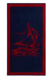 Ręcznik plażowy SAIL 85x160 cm Ciemnoniebieski #471272