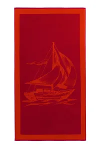 Ręcznik plażowy SAIL 85x160 cm Czerwony #471273