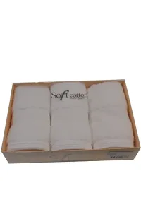 Zestaw podarunkowy małych ręczników DELUXE, 3 szt Biały