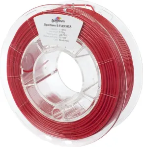 Spectrum 3D filament, S-Flex 85A, 1,75mm, 250g, 80528, bloody red