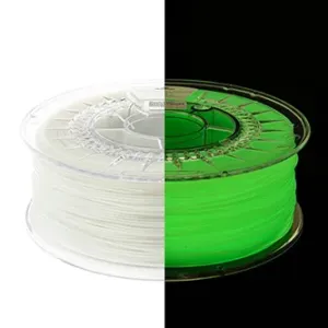 Spectrum 3D filament, PET-G glow in the dark, 1,75mm, 500g, 80536, yellow-green