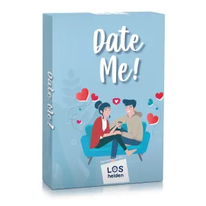 Spielehelden Date me!, gra karciana dla par, 35 pomysłów na romantyczne randki, prezent na ślub, język niemiecki