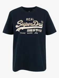 SuperDry Boho Sparkle Koszulka Niebieski #259995