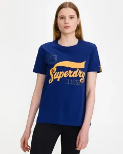 SuperDry Collegiate Cali State Koszulka Niebieski #289876