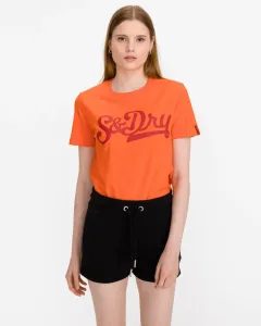 SuperDry Collegiate Cali State Koszulka Pomarańczowy #289872
