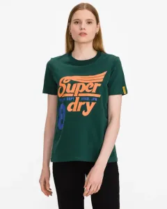SuperDry Collegiate Cali State Koszulka Zielony #289867