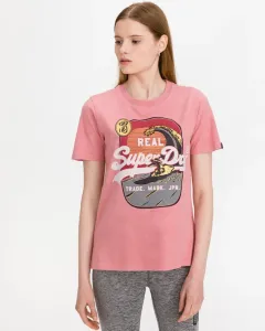 SuperDry Itago Koszulka Różowy #289860