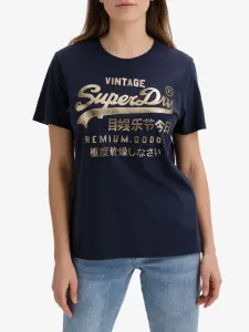 SuperDry Koszulka Niebieski #269057
