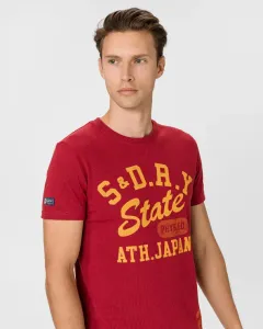 SuperDry T&F Classic Koszulka Czerwony #297857