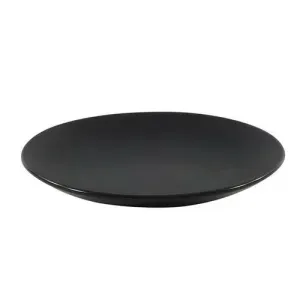 Ceramiczny talerz deserowy London, 21 cm, czarny matowy