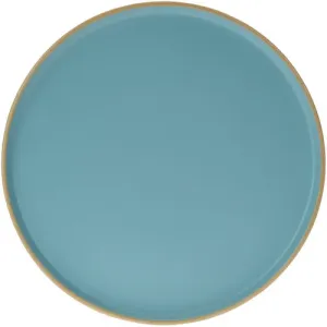 Kamionkowy talerz obiadowy Magnus, 26,5 cm,  niebieski