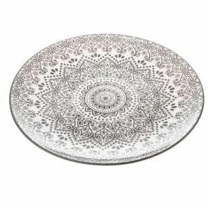 Talerz porcelanowy Grey Orient, 26,5  cm