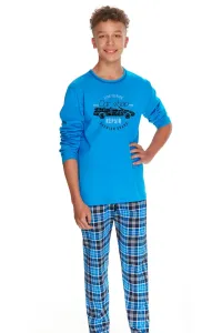 Piżama chłopięca 2654 Mario blue
