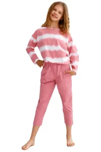 Piżama dziewczęca 2619 Carla pink