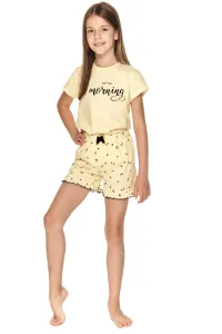 Piżama dziewczęca 2706 Misza yellow