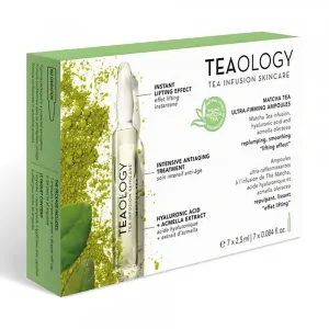 Matcha Tea Ultra-Firming Ampoules - Teaology Pielęgnacja przeciwstarzeniowa i przeciwzmarszczkowa 17,5 ml