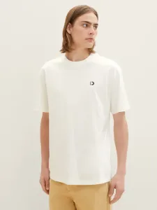Białe koszulki Tom Tailor Denim