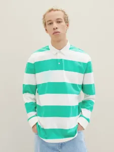 Tom Tailor Denim Polo Koszulka Zielony #390652