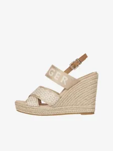 Tommy Hilfiger Buty wedge Beżowy
