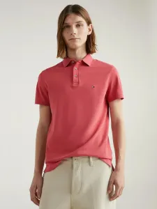 Tommy Hilfiger 1985 Polo Koszulka Różowy #405228