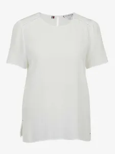 Białe koszulki Tommy Hilfiger