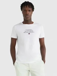 Białe koszulki Tommy Hilfiger