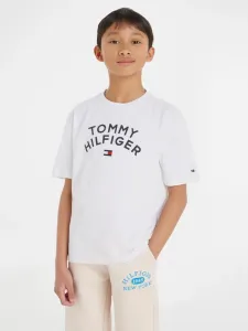 Tommy Hilfiger Koszulka dziecięce Biały #549849