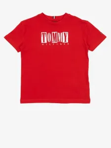 Tommy Hilfiger Koszulka dziecięce Czerwony #421549