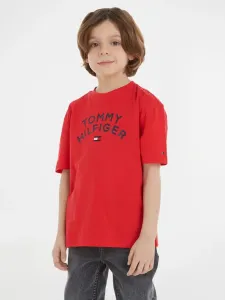 Tommy Hilfiger Koszulka dziecięce Czerwony #549388