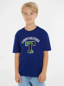 Tommy Hilfiger Koszulka dziecięce Niebieski #509907