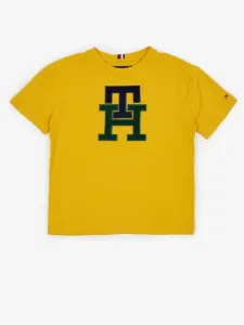 Tommy Hilfiger Koszulka dziecięce Żółty #325626