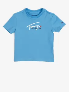 Tommy Hilfiger Koszulka dziecięce Niebieski #475744