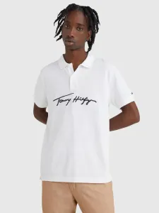 Tommy Hilfiger Polo Koszulka Biały #258119