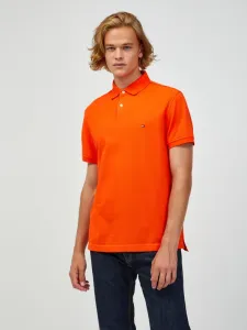 Tommy Hilfiger Polo Koszulka Pomarańczowy