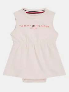 Tommy Hilfiger Sukienka dziecięca Różowy