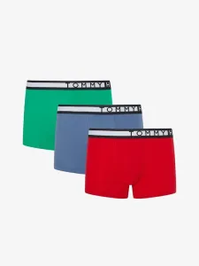 Tommy Hilfiger Underwear 3-pack Bokserki Zielony