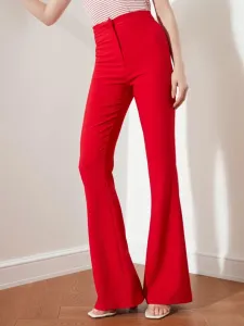 Trendyol Spodnie Czerwony #189474