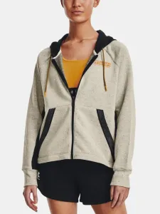 Under Armour Rival FZ Hoodie Bluza Beżowy
