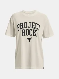 Under Armour Project Rock Hwt Campus T Koszulka Biały