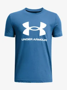 Under Armour UA B Sportstyle Logo SS Koszulka dziecięce Niebieski