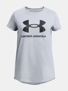 Under Armour UA G Sportstyle Logo SS Koszulka dziecięce Szary #583025