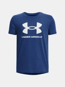 Under Armour UA B Sportstyle Logo SS Koszulka dziecięce Niebieski