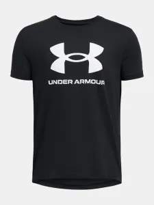 Under Armour UA Sportstyle Logo SS Koszulka dziecięce Szary #579794